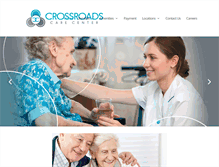Tablet Screenshot of crossroadscarecenter.com